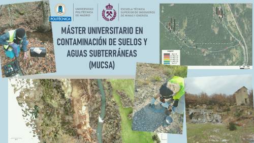 Máster Universitario en Contaminación de Suelos y Aguas Subterráneas Máster Universitario en Contaminación de Suelos y Aguas Subterráneas